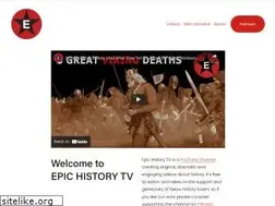 Sites similar to epichistory.tv