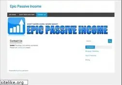 Sites similar to epicpassiveincome.com