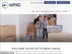 Sites similar to epicsettlement.com