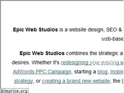 Sites similar to epicwebstudios.com