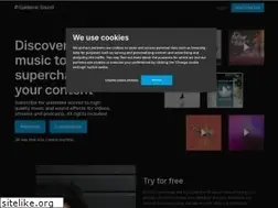 Sites similar to epidemicsound.com