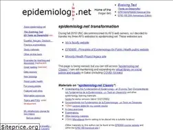 Sites similar to epidemiolog.net