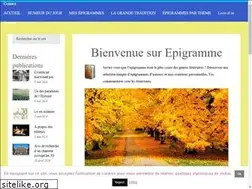 Sites similar to epigramme.fr