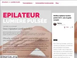 Sites similar to epilateur-lumiere-pulsee.com