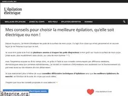 Sites similar to epilation-electrique.org