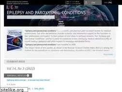 Sites similar to epilepsia.su