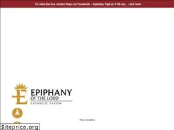 Sites similar to epiphanyofthelord.org