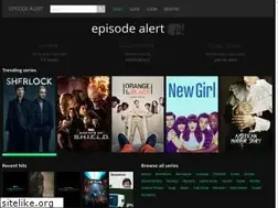 Sites similar to episode-alert.com