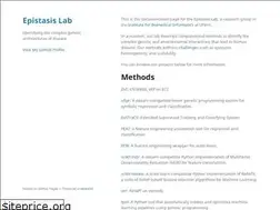 Sites similar to epistasislab.github.io