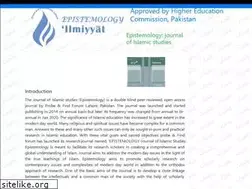 Sites similar to epistemology.pk