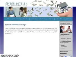 Sites similar to epitesi-hitel.hu