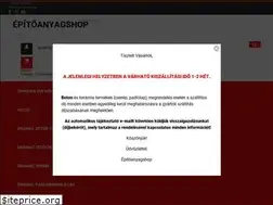 Sites similar to epitoanyagshop.hu