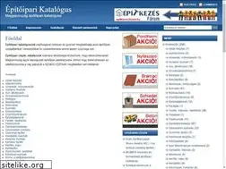 Sites similar to epitoipari-katalogus.hu