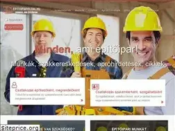 Sites similar to epitoiparioldal.hu
