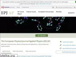 Sites similar to epjap.org
