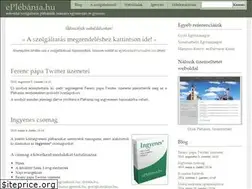 Sites similar to eplebania.hu
