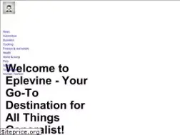 Sites similar to eplevine.com