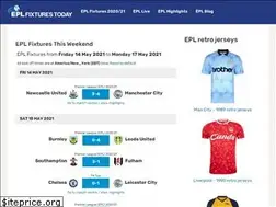 Sites similar to eplfixturestoday.com