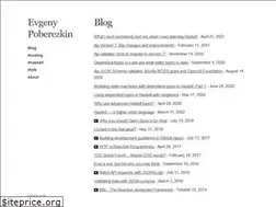 Sites similar to epoberezkin.github.io