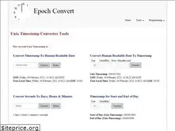 Sites similar to epochconvert.com