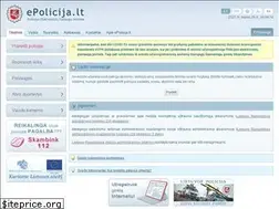Sites similar to epolicija.lt