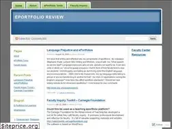 Sites similar to eportfolioreview.wordpress.com
