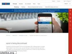 Sites similar to epost.ca