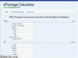 Sites similar to epostcalc.com