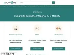 Sites similar to epowers.org
