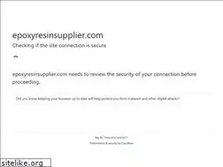 Sites similar to epoxyresinsupplier.com