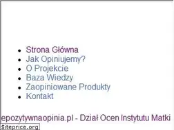 Sites similar to epozytywnaopinia.pl