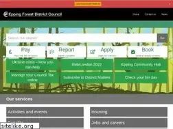 Sites similar to eppingforestdc.gov.uk