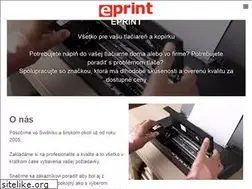 Sites similar to eprint.sk