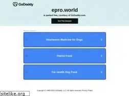 Sites similar to epro.world