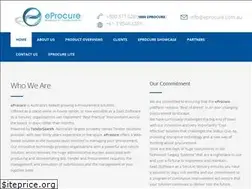 Sites similar to eprocure.com.au