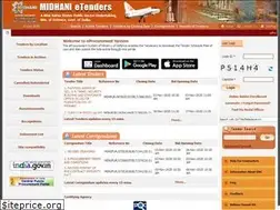 Sites similar to eprocuremidhani.nic.in