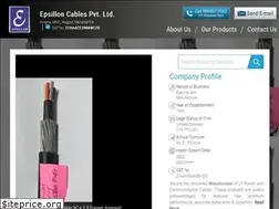 Sites similar to epsilloncables.com
