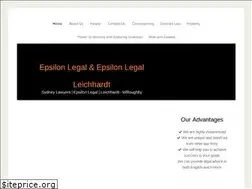 Sites similar to epsilonlegal.com.au