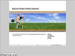 Sites similar to epsomandewellhistoryexplorer.org.uk