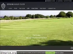 Sites similar to epsomgolfclub.co.uk