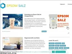 Sites similar to epsomsalz.de