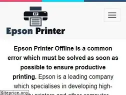 Sites similar to epson-printer-offline.com