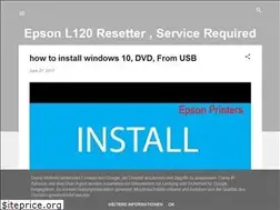 Sites similar to epsonl120resetter.blogspot.com