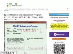 Sites similar to epsonresetter.in