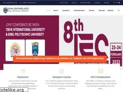 Sites similar to epu.edu.iq