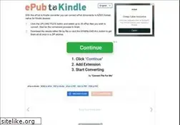 Sites similar to epub2kindle.com