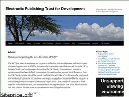 Sites similar to epublishingtrust.org