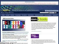 Sites similar to epubs.siam.org
