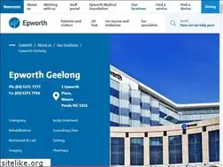 Sites similar to epworthgeelong.org.au