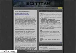 Sites similar to eqtitan.com